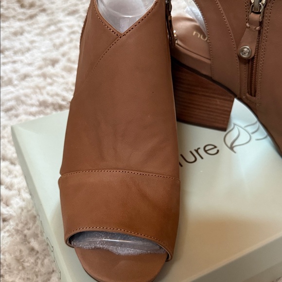 Nurture by Lamaze Women's Brown Peep-Toe Heel - Picture 2 of 6